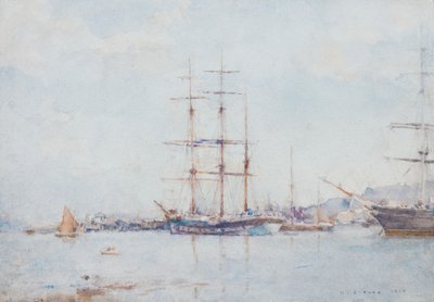 Falmouth Bay by Henry Scott Tuke